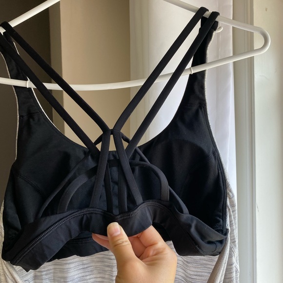Lululemon size 8 sports bra + tank in 1 - Picture 2 of 4